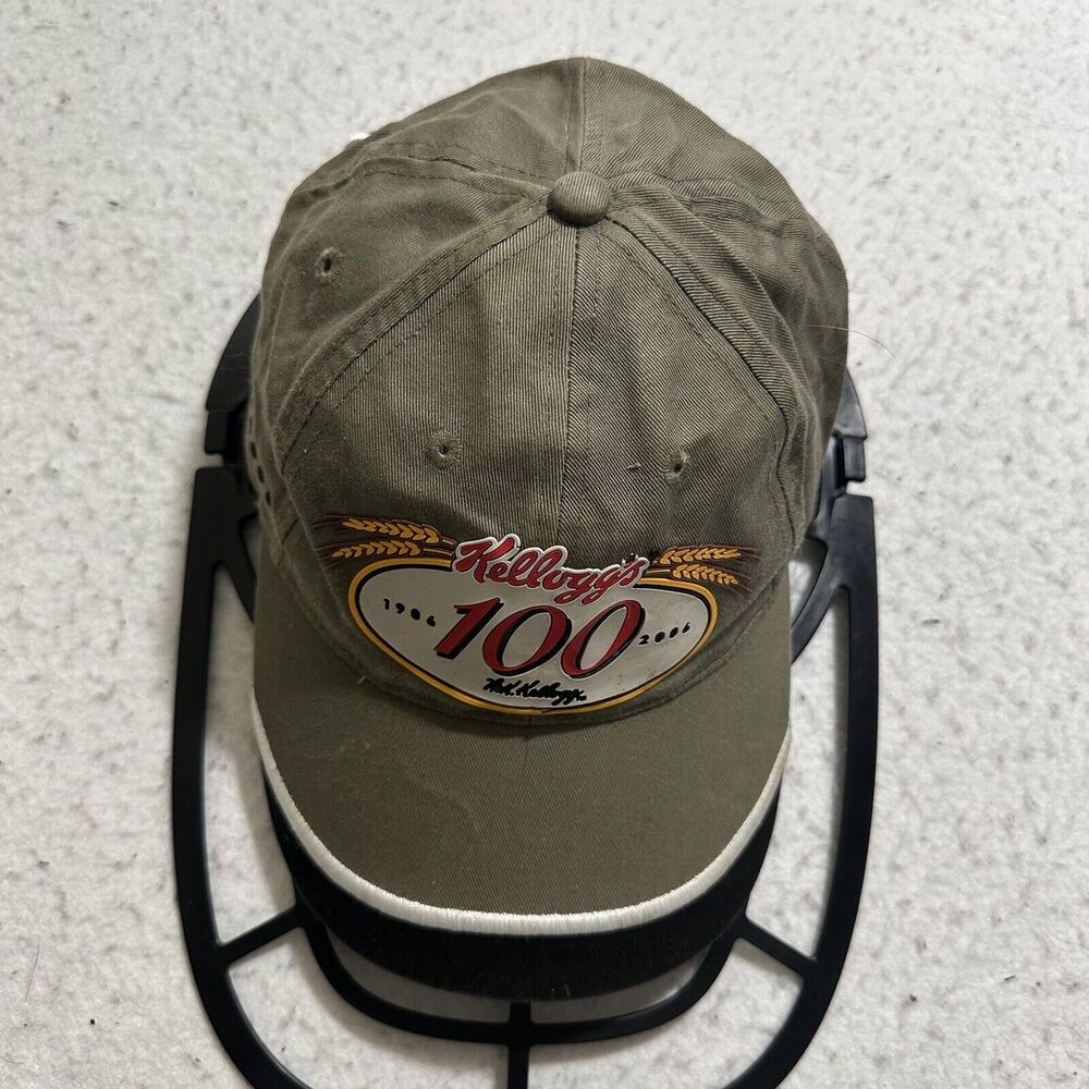 Kellogg's 100 Year Anniversary Adult One Size Tan Hat Baseball Cap 2006 Y2K - Picture 7 of 9